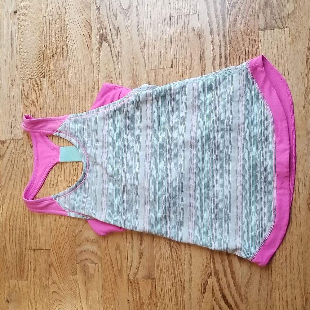 (12) Ivivva Athletica by Lululemon Athletica Colorful Racerback Activewear Sport